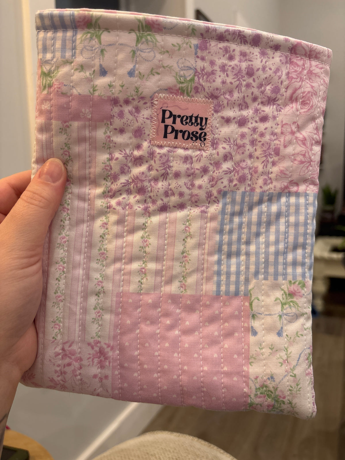 Quilted Book Sleeve