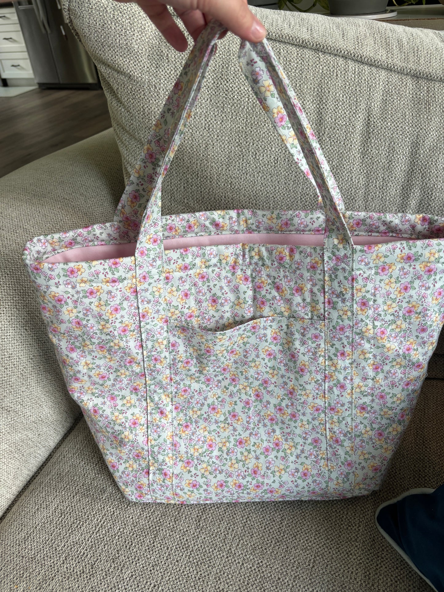 Quilted Tote Bag