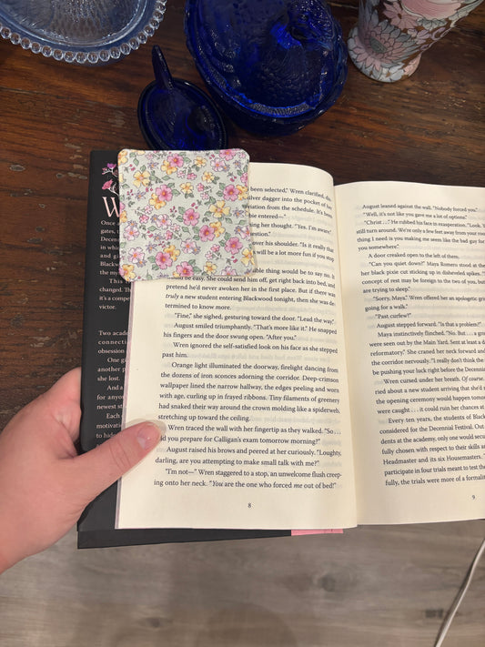 Fabric Corner Bookmark