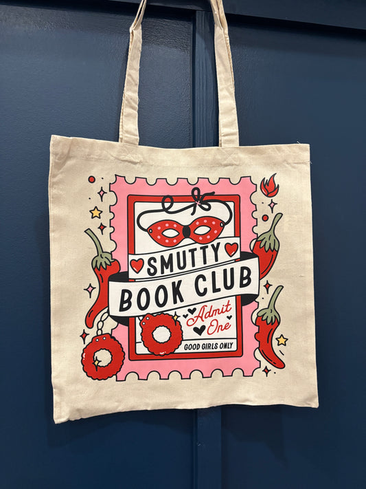 Smutty Book Club Tote Bag