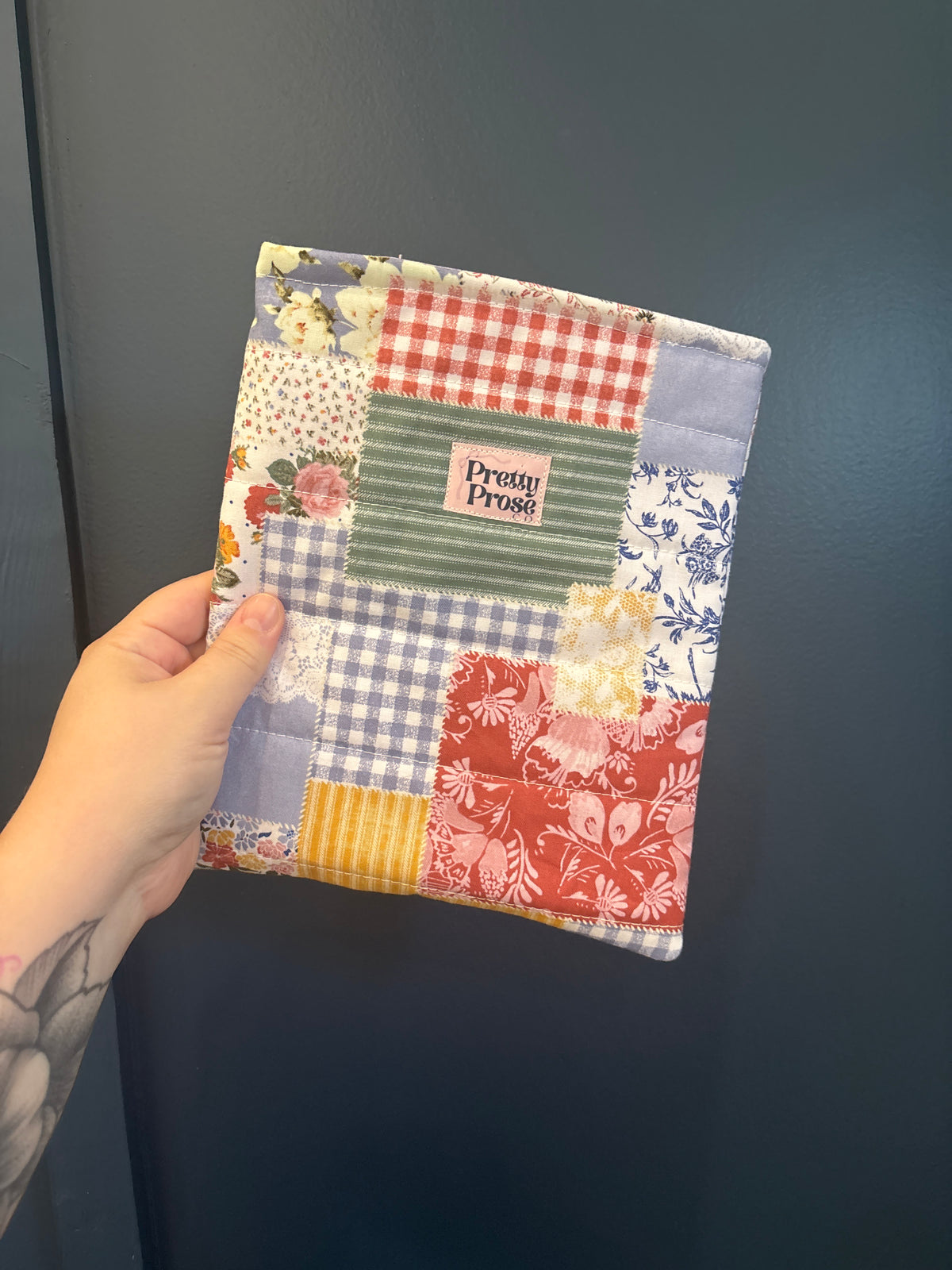 Quilted Book Sleeve