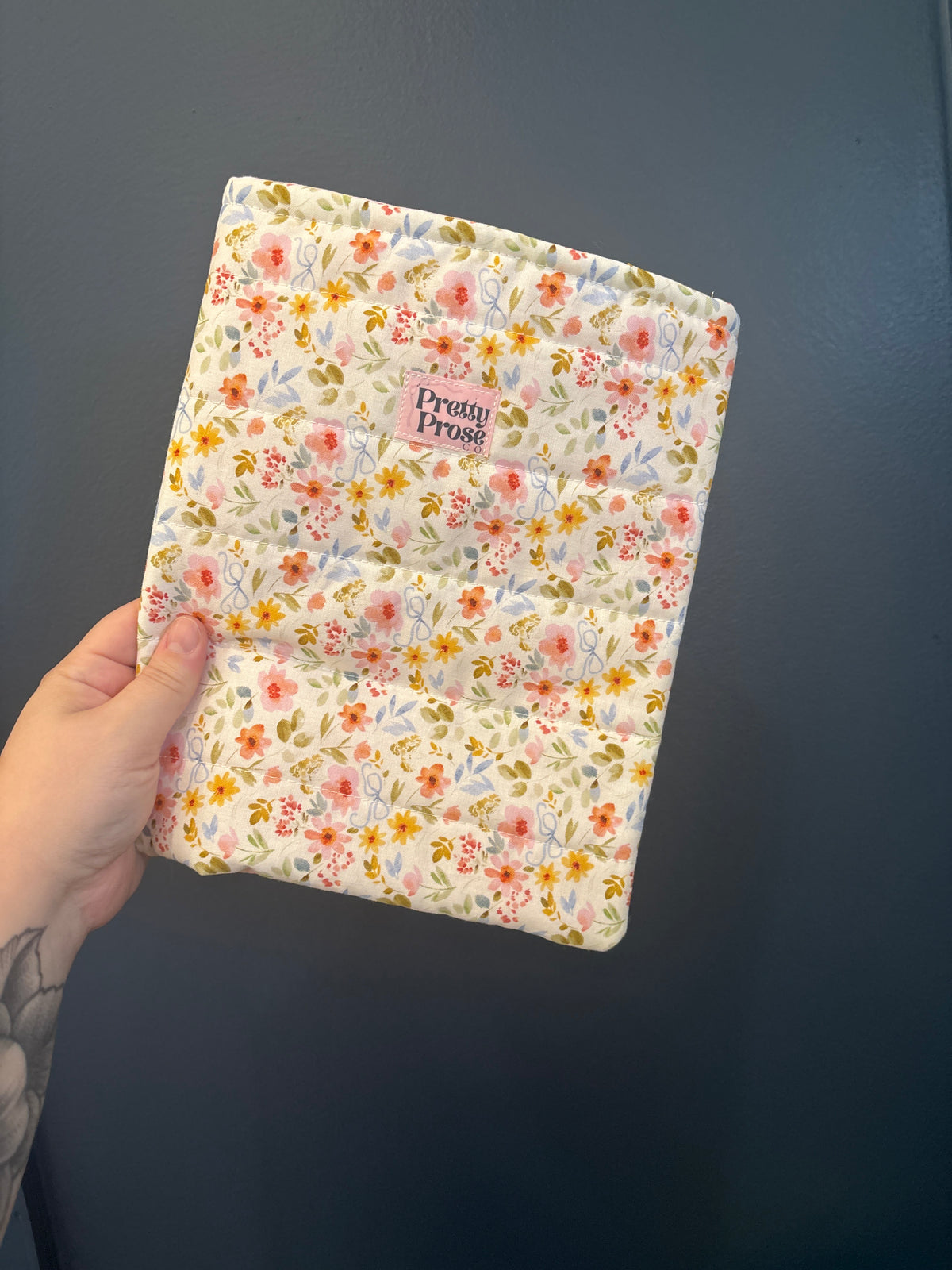 Quilted Book Sleeve