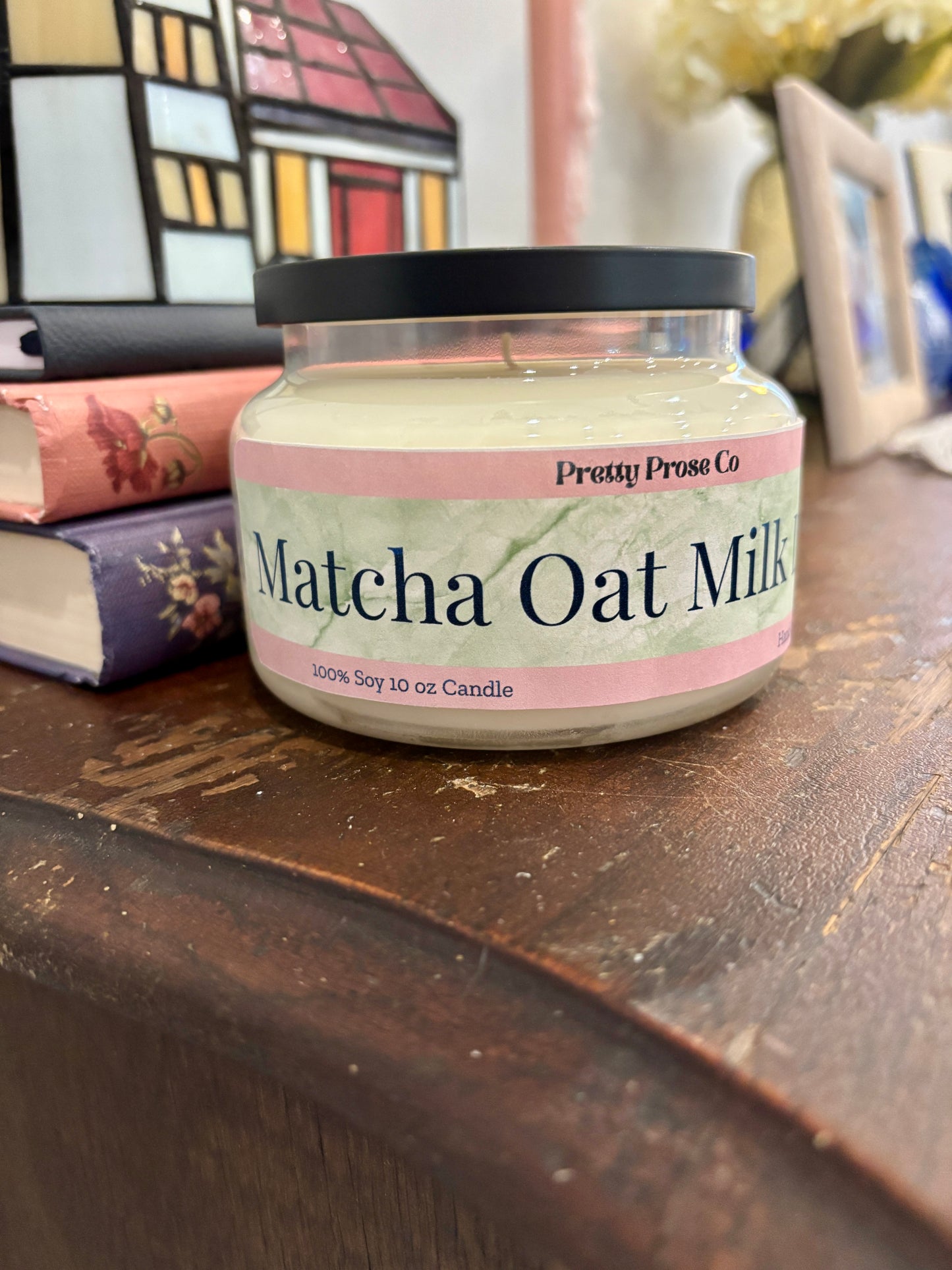 Matcha Oat Milk Latte 10oz Soy Candle