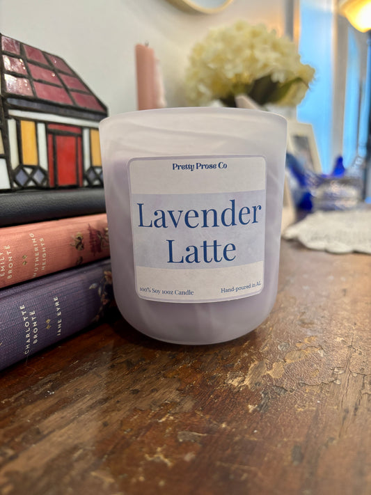 Lavender Latte 10oz Soy Candle
