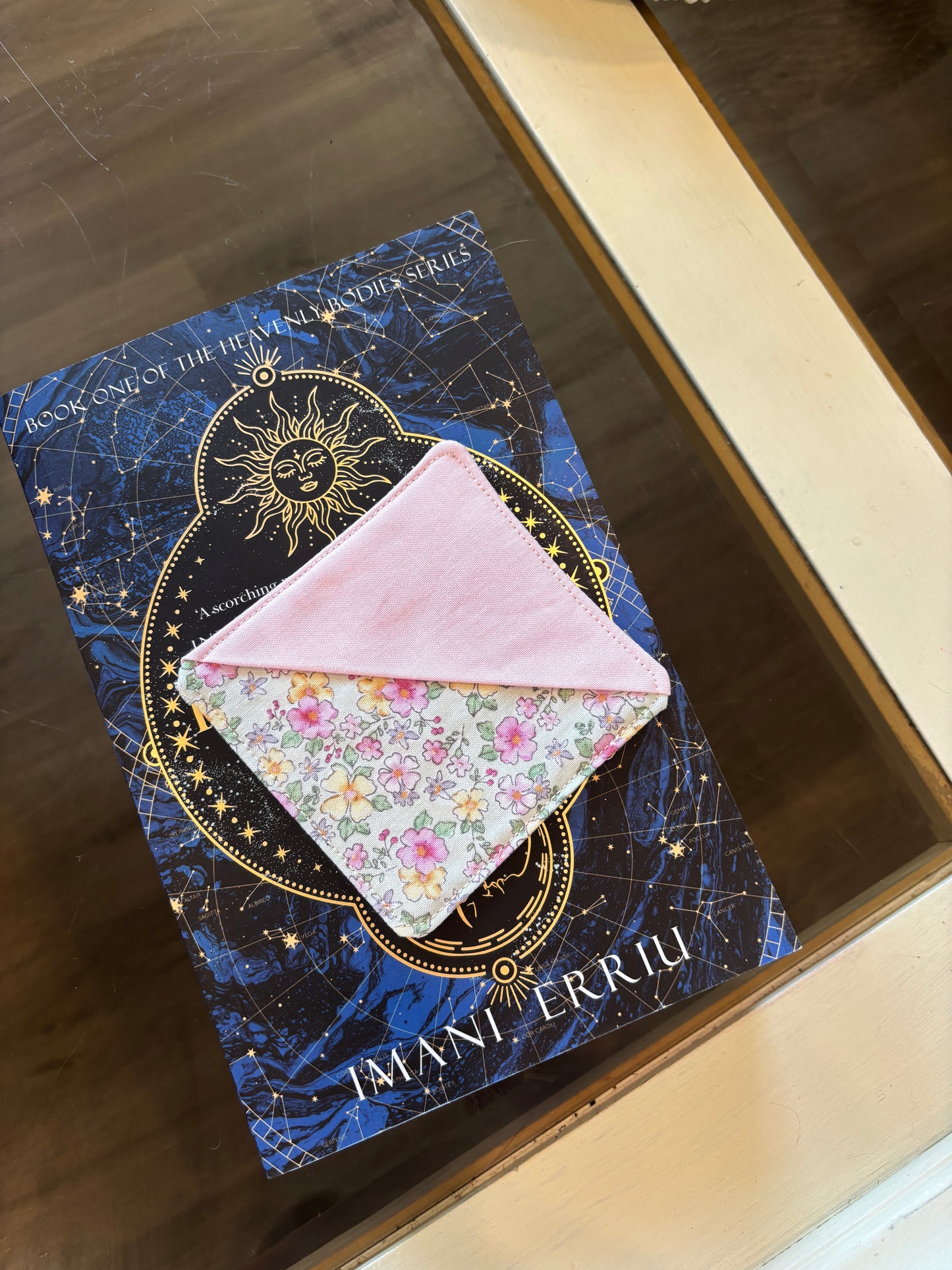 Fabric Corner Bookmark