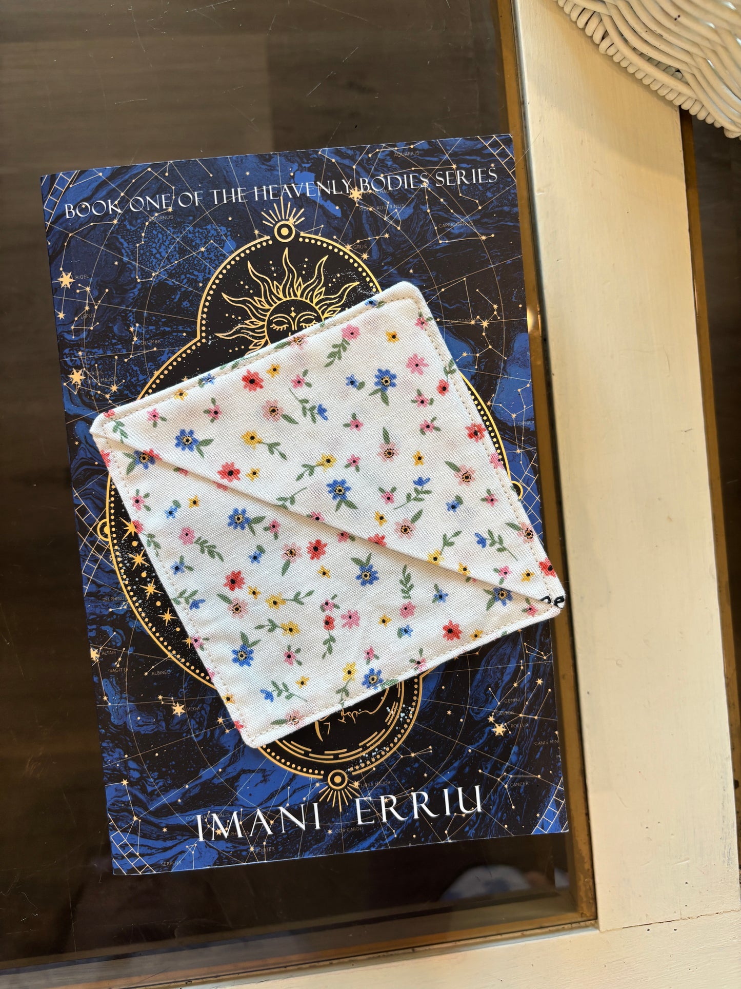 Fabric Corner Bookmark