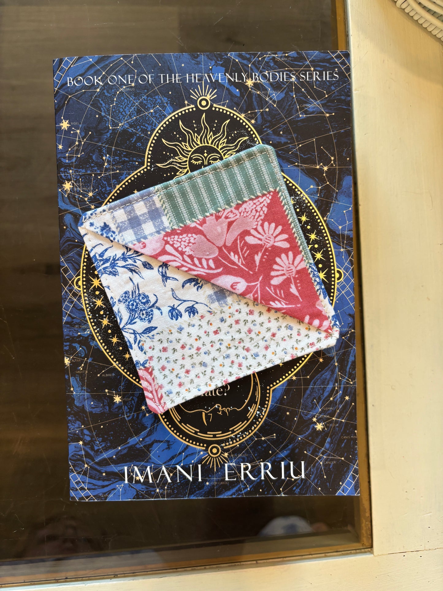 Fabric Corner Bookmark